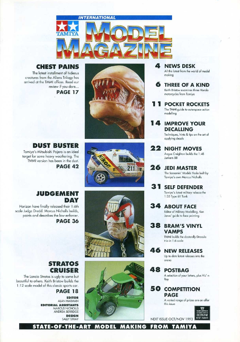 Tamiya Model Magazine 037 (1993-08)